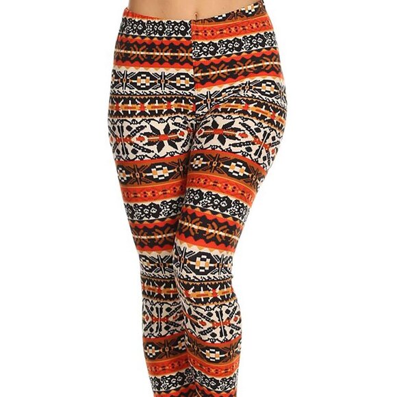 Soft casual every day leggings sle1117 - Picture 2 of 4